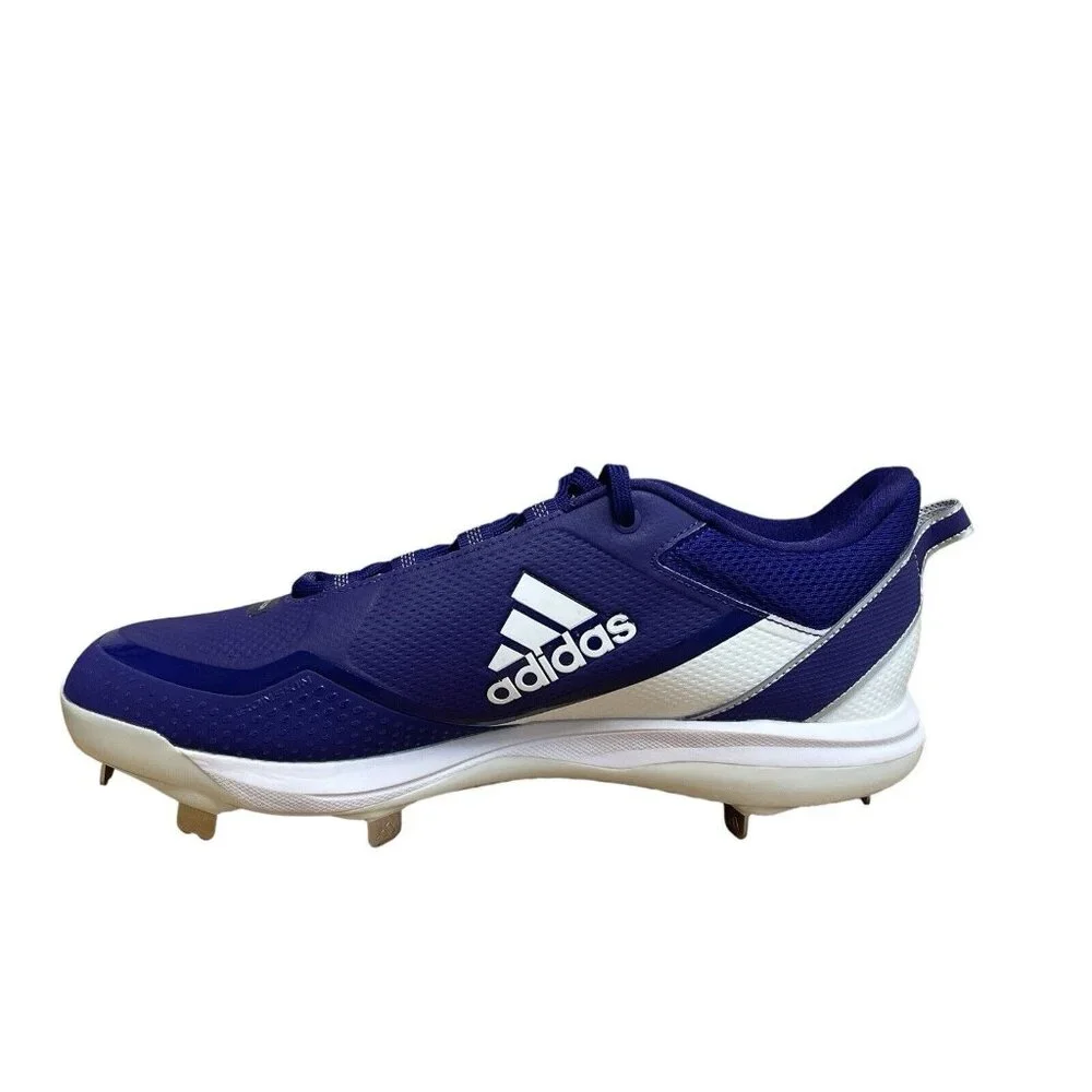 ADIDAS ICON 7 METAL BASEBALL CLEATS MENS SIZE 12.5 S23854 COLLEGIATE PURPLE NEW